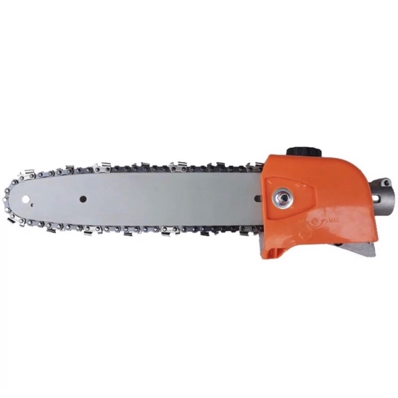 CƯA CẮT CÀNH CÂY TRÊN CAO GẮN MÁY CẮT CỎ