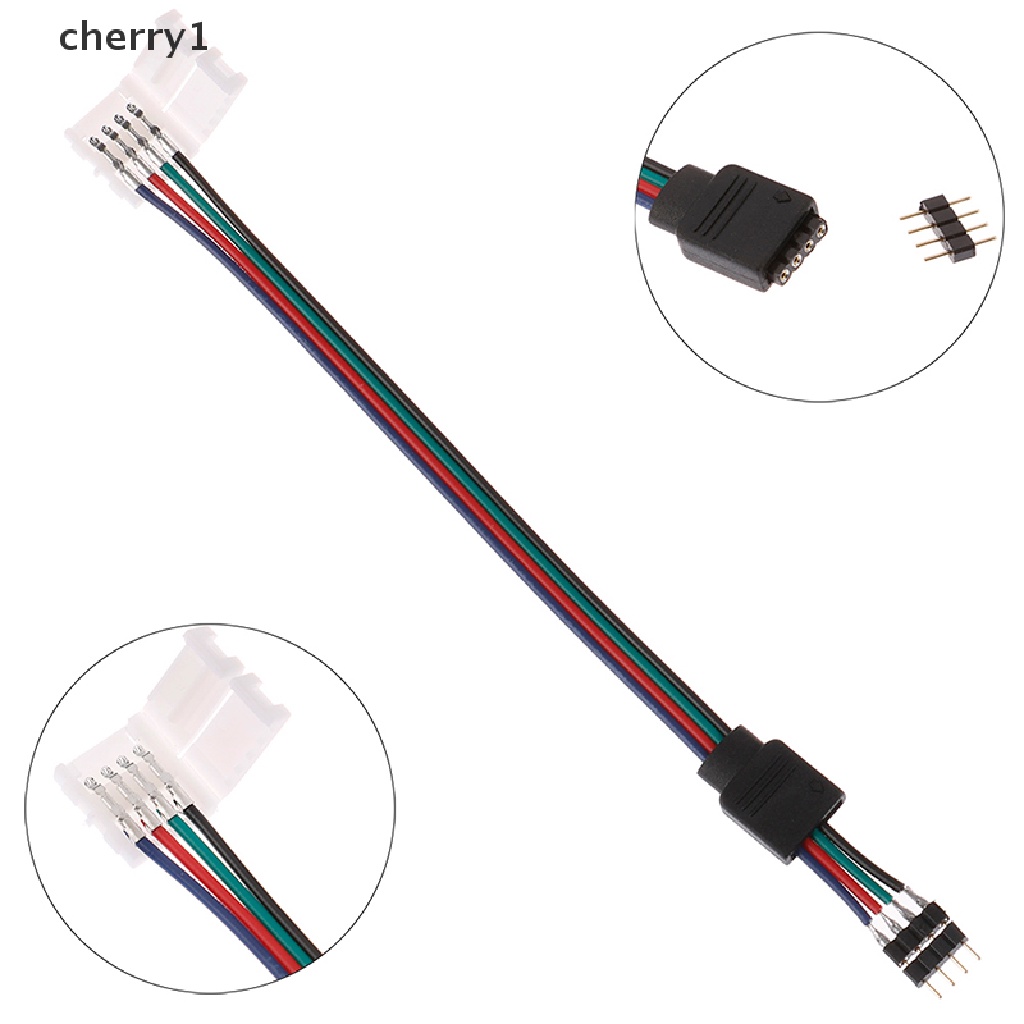 Bộ cáp kết nối dây đèn led 15cm 5050 RGB 4 pin