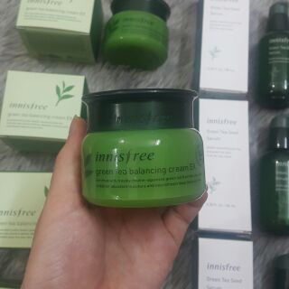 Kem Dưỡng Trà Xanh Innisfree Green Tea Balancing Cream EX