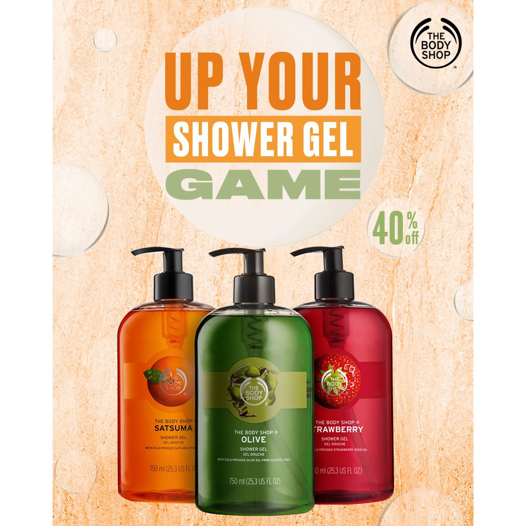 Sữa Tắm Từ Thiên Nhiên The Body Shop Shower Gel 750ML