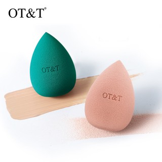 Mút Trang Điểm OT&T Hình Dạng Giọt Nước Có Thể Dùng Ướt/khô 20g