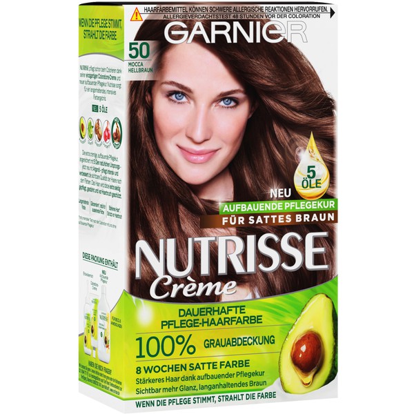 Thuốc nhuộm tóc garnier nutrisse creme Đức