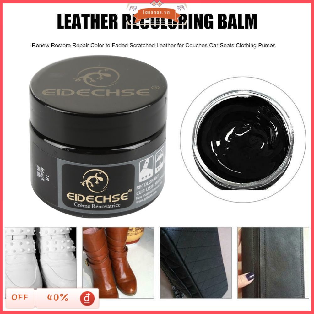 Kem Sửa Chữa Vết Nứt Trên Xe Hơi Bằng Da 50ml 10 Màu Tùy Chọn