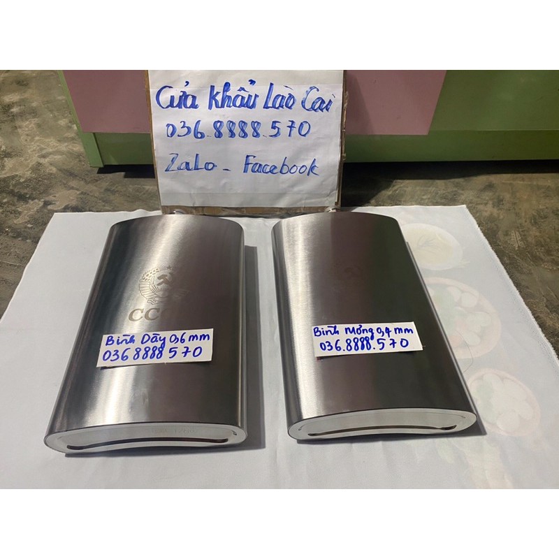 Bình tông 3,7 lít inox 304 mã Oz128 hàng dày loại 1 nặng 9lạng