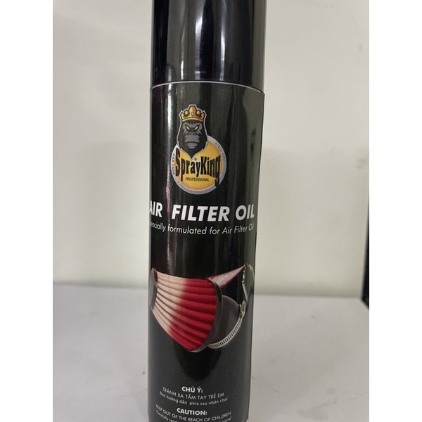 [FREESHIP] Tẩm dầu lọc gió Sprayking Air Filter Oil 200ml
