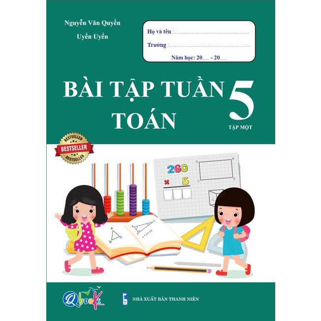 Sách - Bài Tập Tuần Toán Lớp 5 - Tập 1