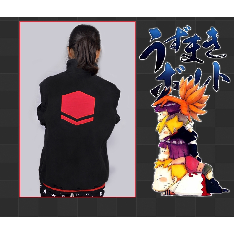 NARUTO Áo Khoác Hoodie Cosplay Nhân Vật Uzumaki Boruto