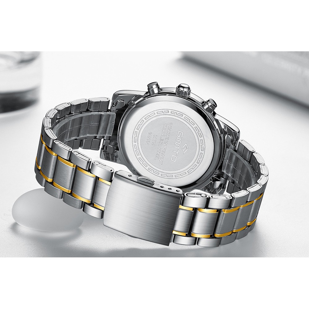 (New Arrival) Đồng Hồ Nam GIMTO JAPAN Doanh Nhân Model 2018 Mặt Kính Tráng Shaphire Dây Hợp Kim Thép Không Gỉ_FULL BOX