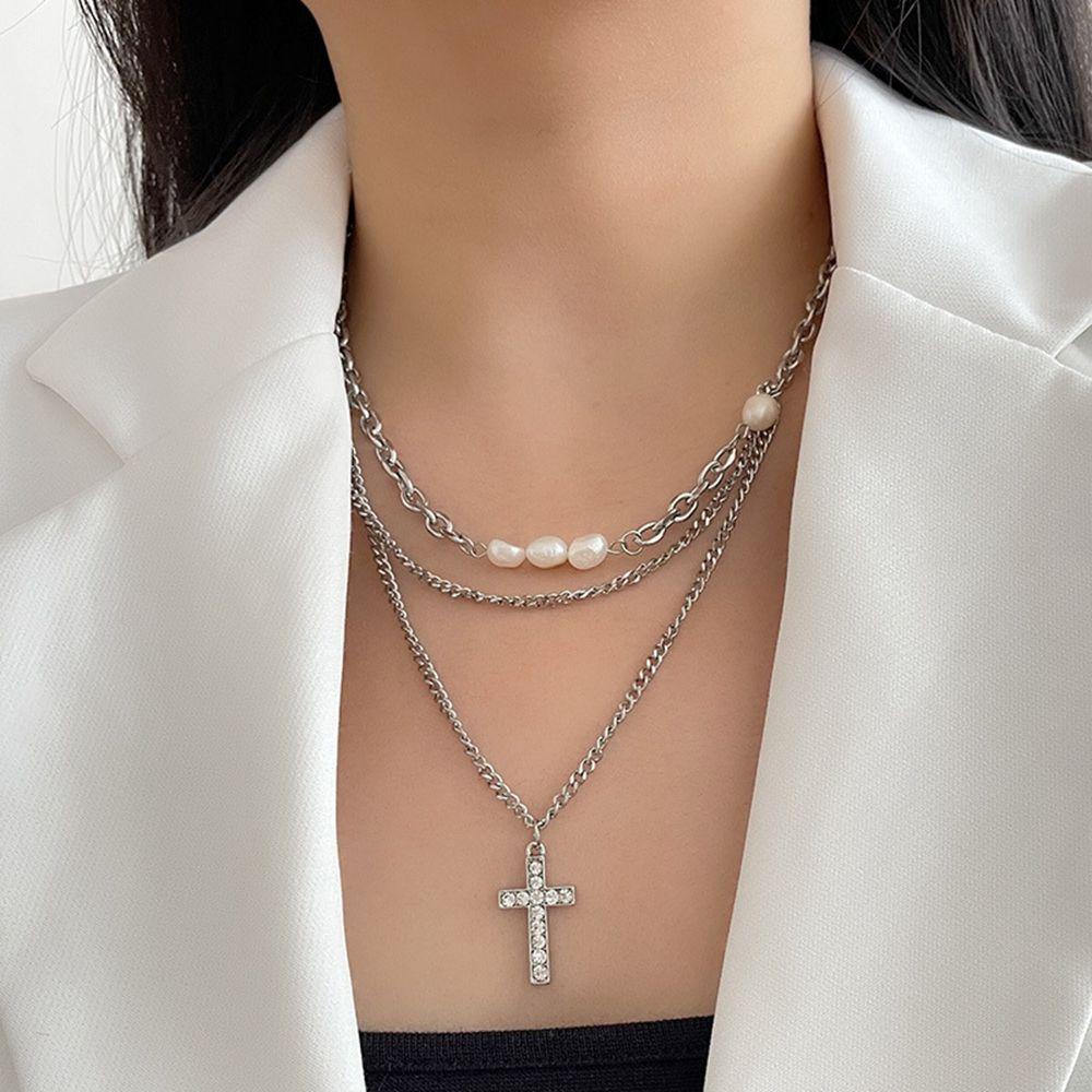 USNOW Vòng cổ Phong Cách Hàn Quốc Đơn Giản Cho Nam Nữ