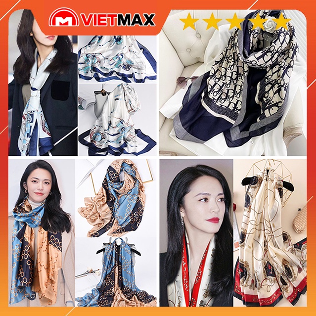 Khăn Choàng Đũi Chống Nắng - Khăn Choàng Cổ Đi Biển Thời Trang Xuân Hè Cho Nữ 90x190 Cm