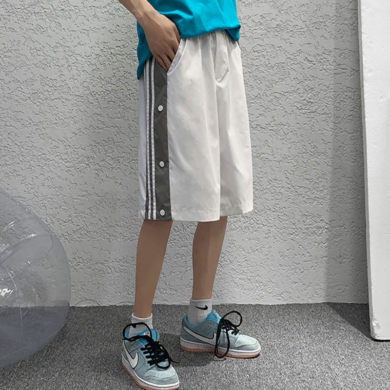 [MÃU MỚI] Quần Short Nam Sọc Kẻ Bấm Cúc 2 Bên Thời Trang Zenkonu SHORT NAM 042V3