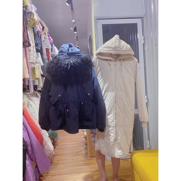 Áo parka lót lông