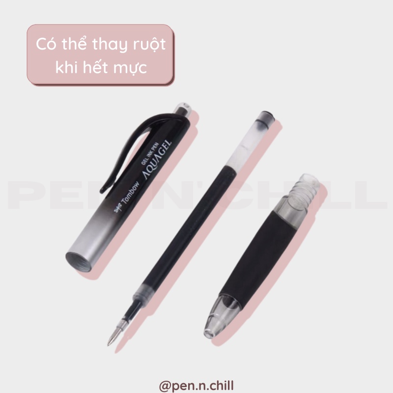 Bút Bi Nước Tombow Aqua Gel Pen - Cỡ ngòi 0.5mm