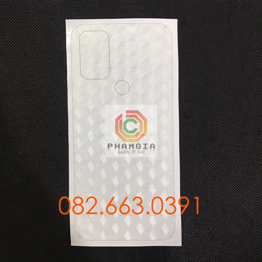 Miếng dán mặt lưng skin carbon Vsmart Star 5