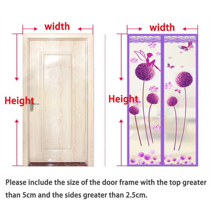 Rèm Cửa Nam Châm Chống Gió/Chống Muỗi/Côn Trùng Chuyên Dùng Cho Nhà Bếp