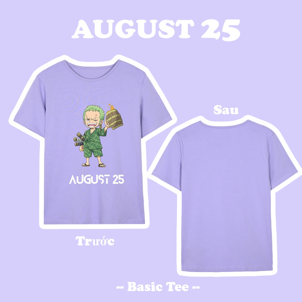 20kg-60kg | Áo thun form rộng tay lỡ cho bé Trai Zoro One piece Vua hải tặc