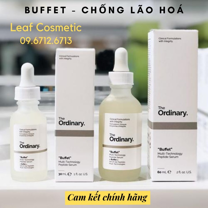 [ Bill hãng ] Chống lão hóa toàn diện “Buffet” - The Ordinary