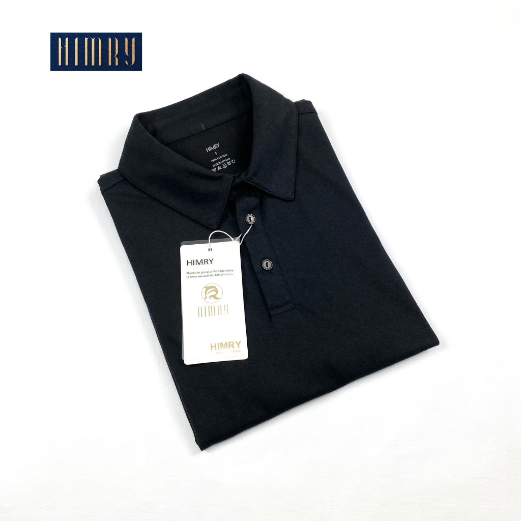 Áo thun nam polo HIMRY thiết kế vải cotton cao cấp ngắn tay cực sang trọng và lịch lãm | BigBuy360 - bigbuy360.vn