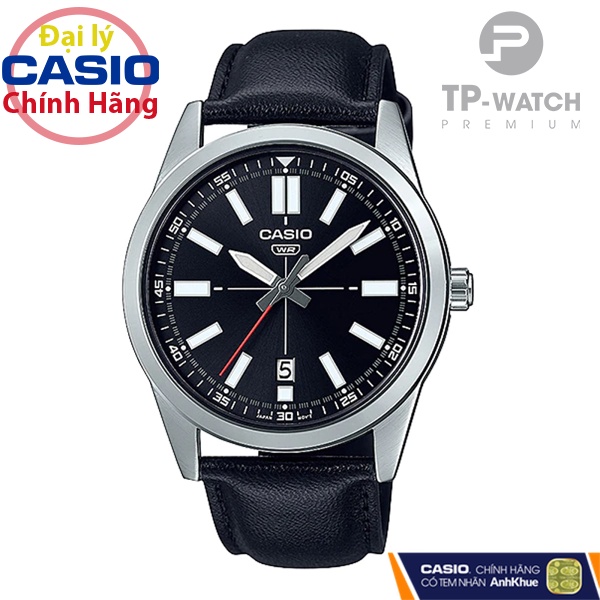Đồng Hồ Nam Dây Da Casio Standard MTP-VD02L-1EUDF Chính Hãng MTP-VD02L-1E