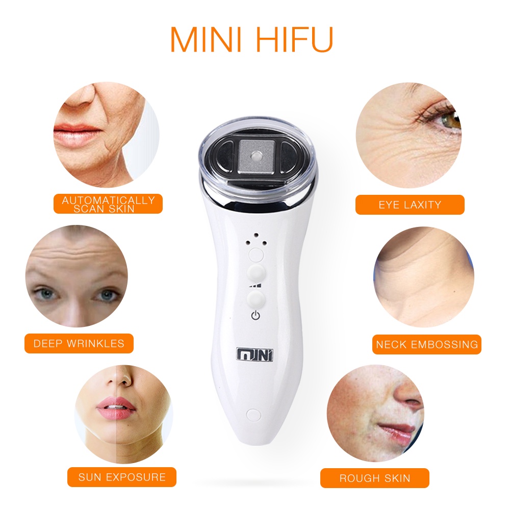 foreverlily Máy Mát Xa Nâng Cơ Mặt CổCổ Tần Số Sóng Siêu Âm Máy Hifu lưỡng cực