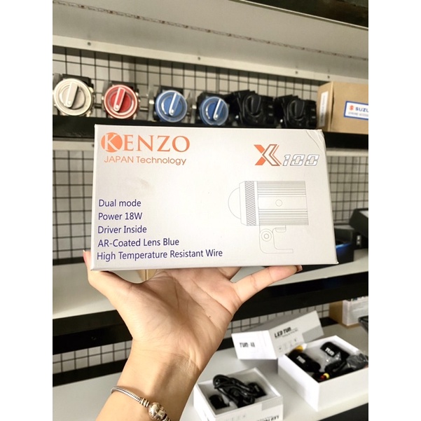 Cặp đèn bi cầu mini 1 chế độ cos pha x100