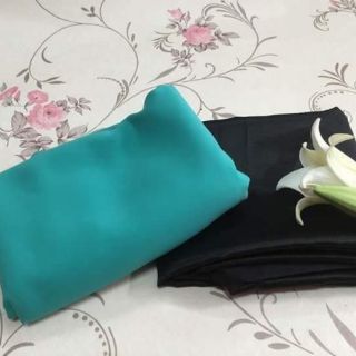 Bộ áo dài áo hồng quần xanh ngọc