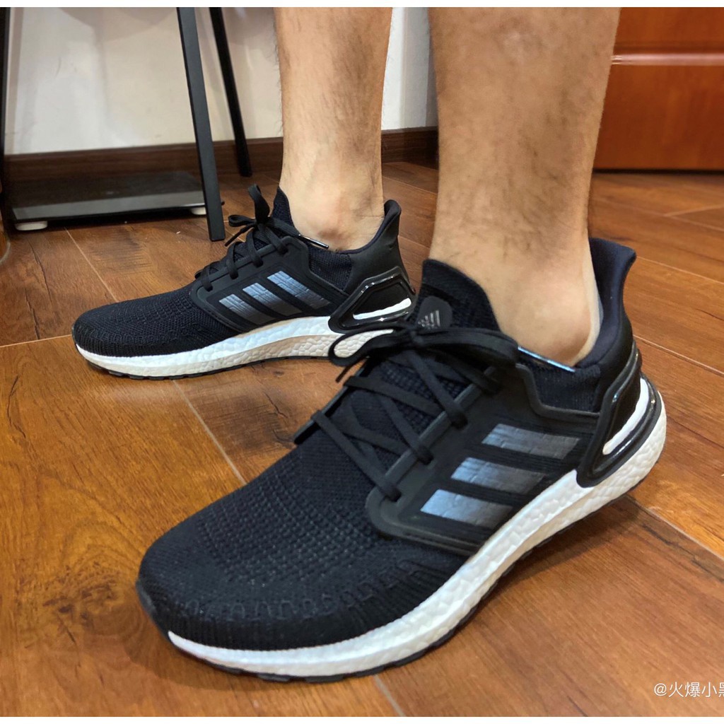 ⚡HÀNG HOT⚡Giày chạy bộ Adidas Ultra Boost 20 Core Black[Full Box-Hàng Chính Hãng-Thông thoáng-Đế boost đàn hồi tốt]