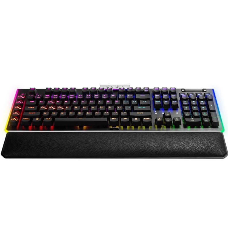 Bàn phím Gaming EVGA Z20 – RGB Optical Mechanical Gaming Keyboard – Optical Mechanical Switches (Linear) - Có kèm kê tay