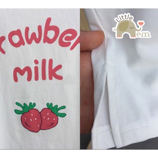 Váy đôi mẹ con Cotton _ Strawberry