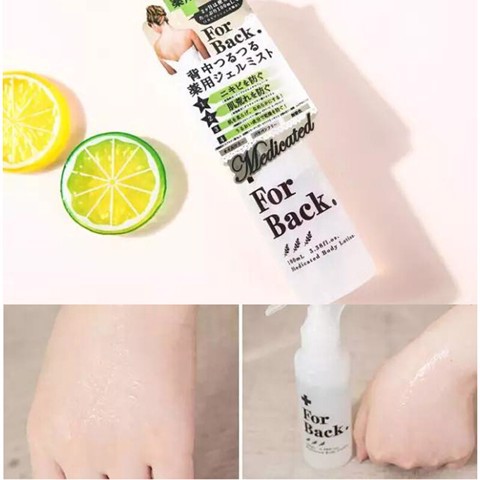 Lotion Xịt For Back Xóa Bay Mụn Lưng 100ml Tái Tạo Da,Liền Sẹo Và Không Để Lại Vết Thâm - Lee Bangkok