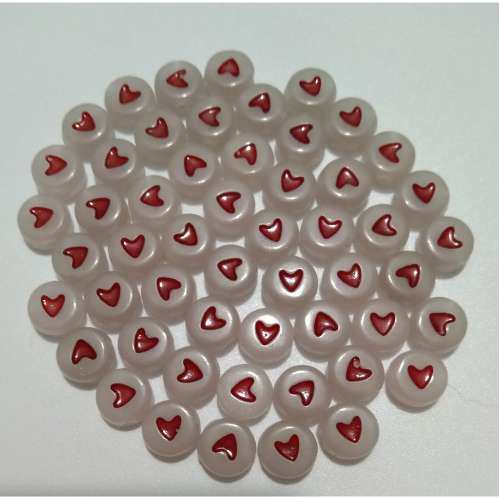 Bộ 150 Hạt Chữ Cái Dạ Quang Làm Trang Sức DIY