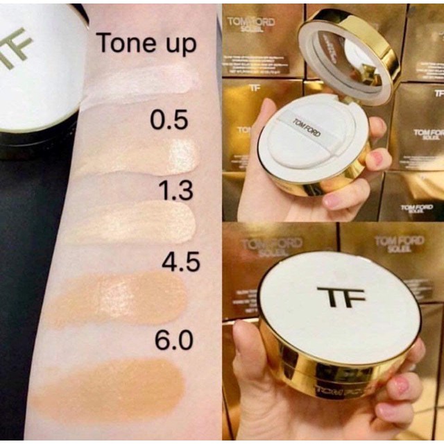 Lõi refill cushion Tom Ford Soleil Glow Tone Up Foundation Hydrating SPF 40 | BigBuy360 - bigbuy360.vn