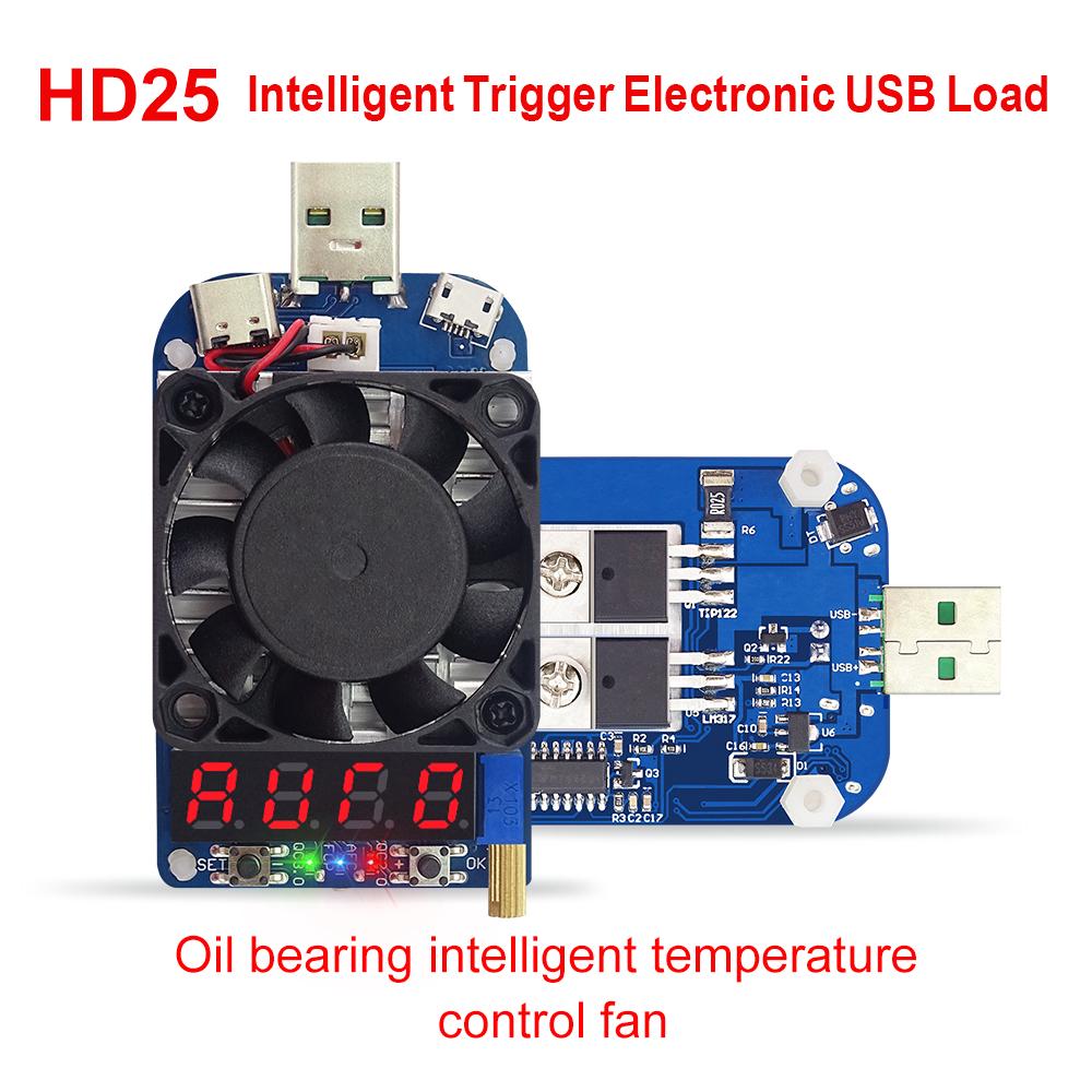 USB Electronic Load Digital Display Voltage Current Meter Battery Aging Detector