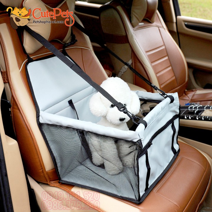Ghế ngồi ô tô cho thú cưng 40x30x25cm - Ghế ngồi xe hơi cho chó - CutePets