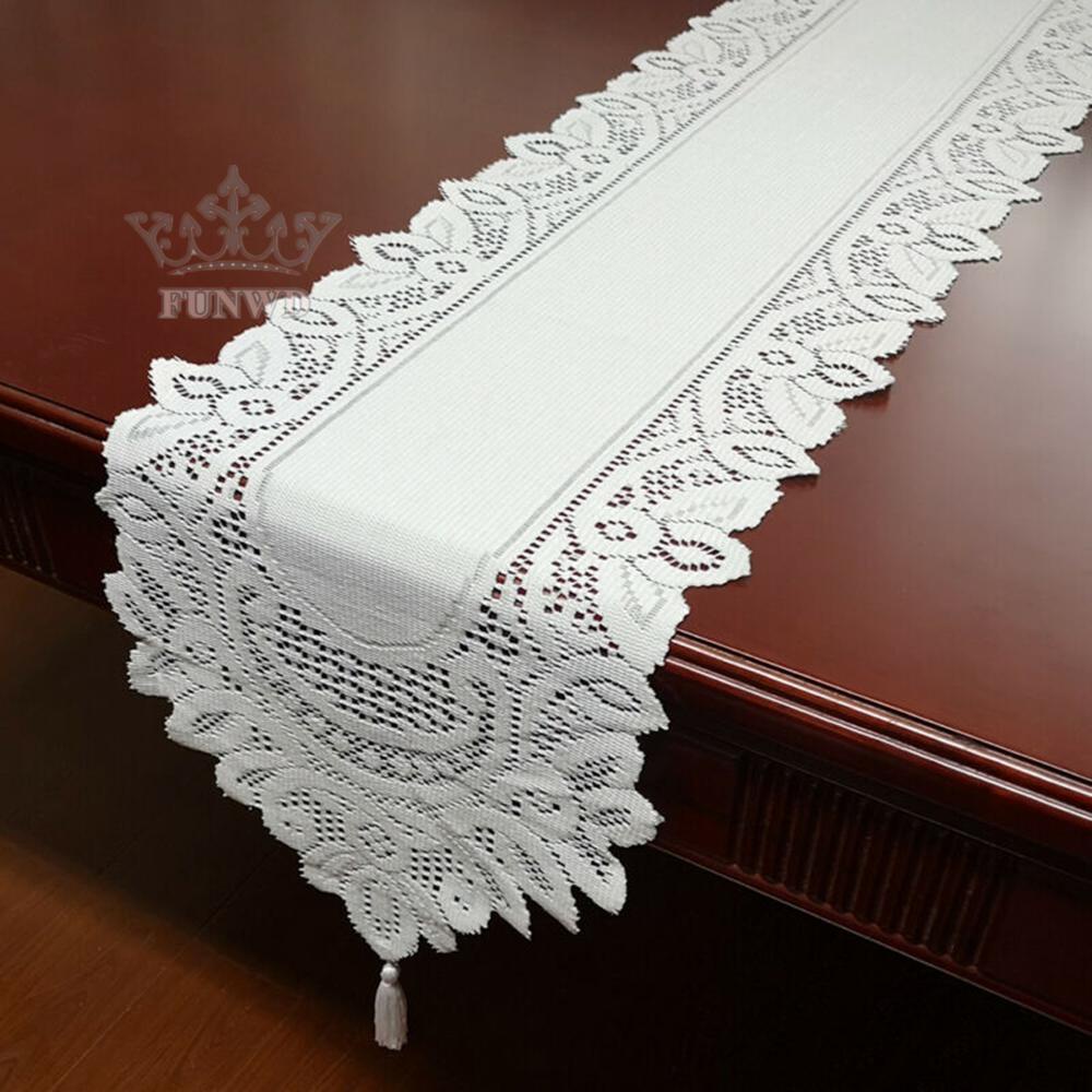 [Funny-]Table Runner Vintage Graduations Family Holiday Reusable Knitted Table