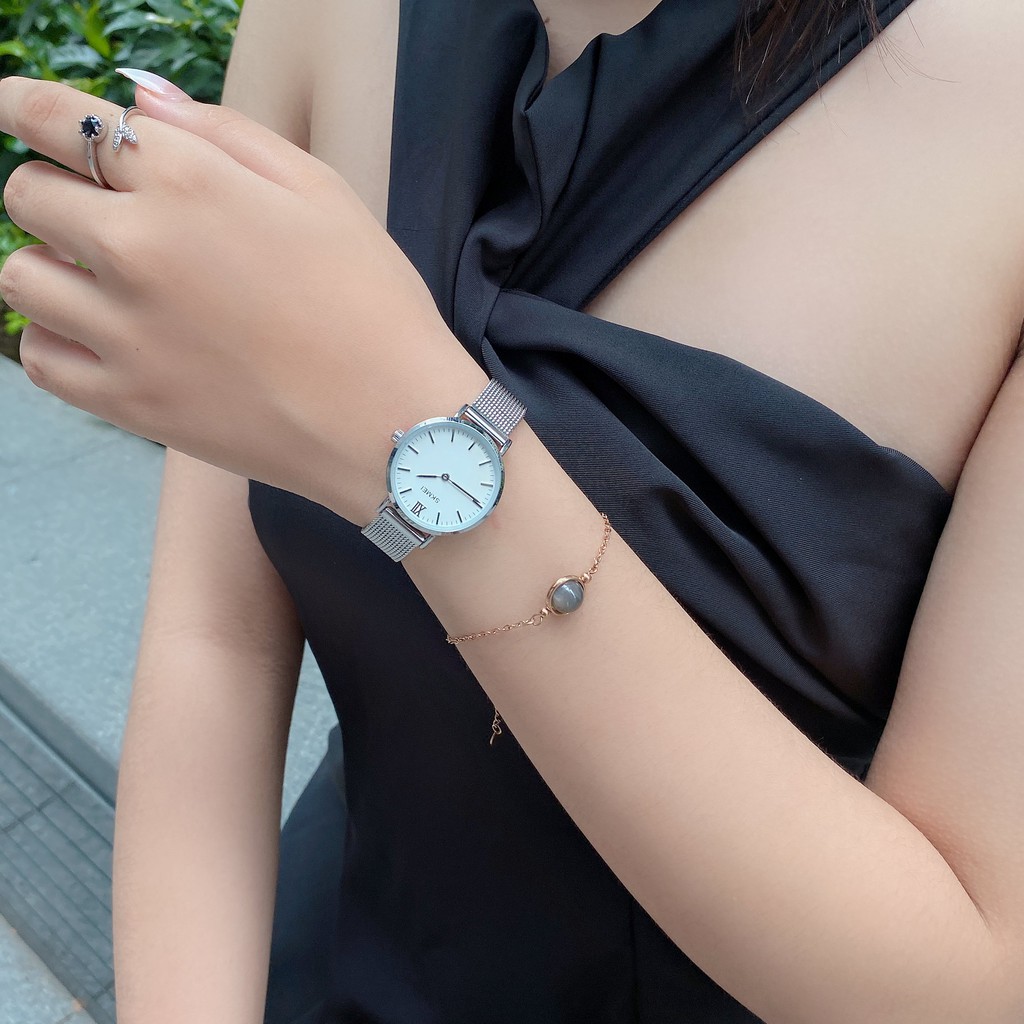 Đồng hồ nữ SKMEI 1185 dây kim loai ( 3 màu ) | BigBuy360 - bigbuy360.vn