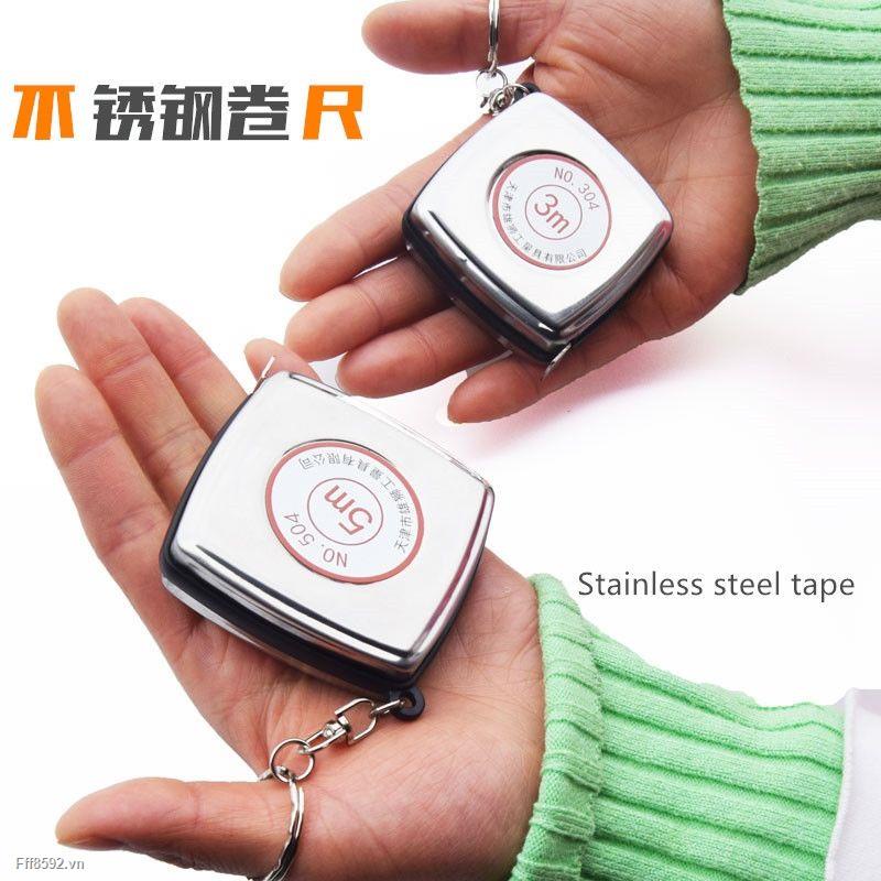 Thước dây bằng thép không gỉ dài 3m/ 5m độ chính xác cao tiện dụng
