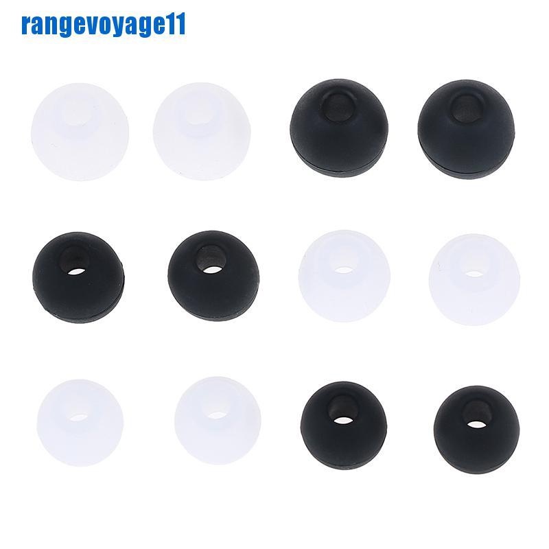 Vn (Hàng Mới Về) Set 6 Cặp Nút Tai Nghe Silicon Chất Lượng Cao (S + M +