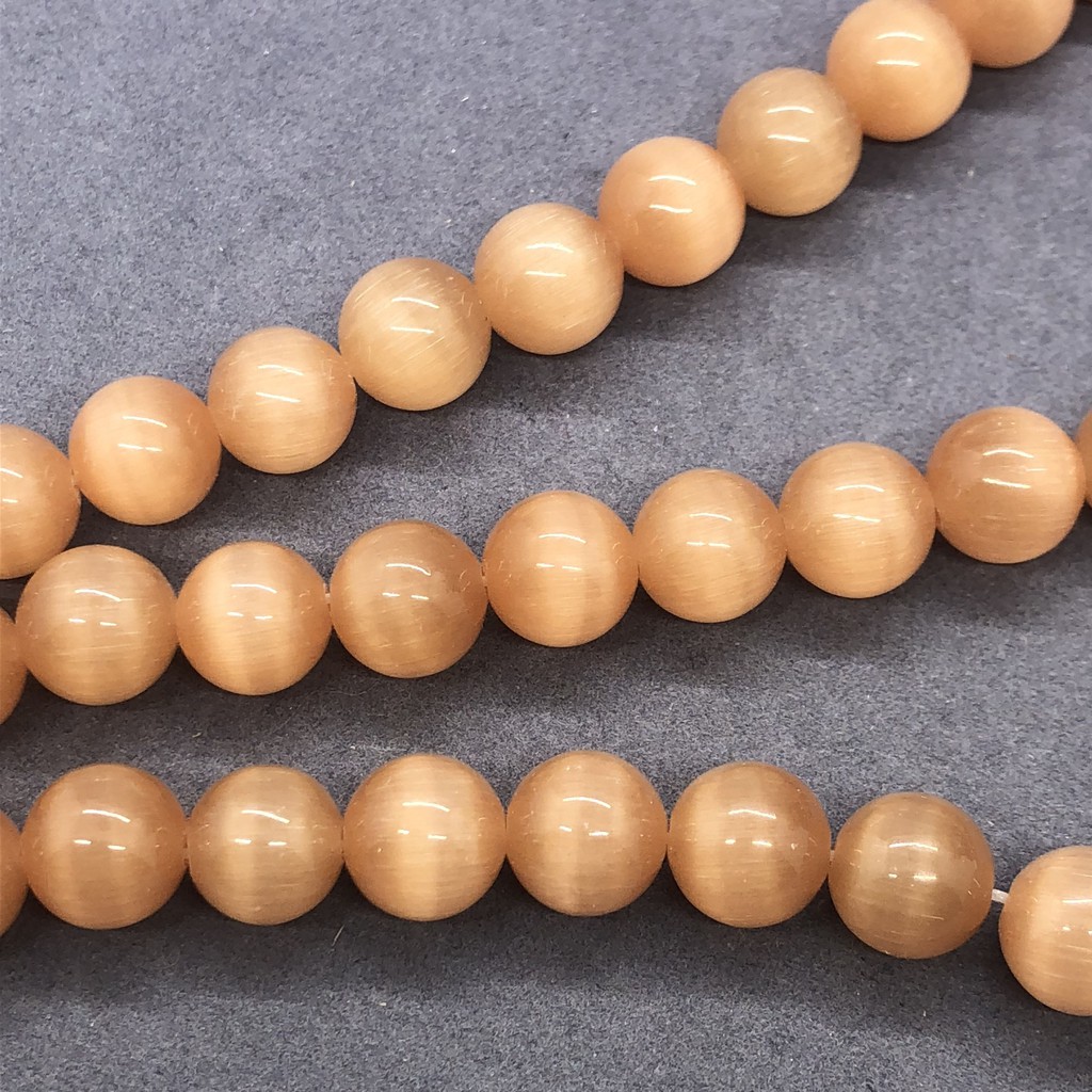 Chuỗi Hạt Đá Mắt Mèo 4-12mm Tự Làm Trang Sức
