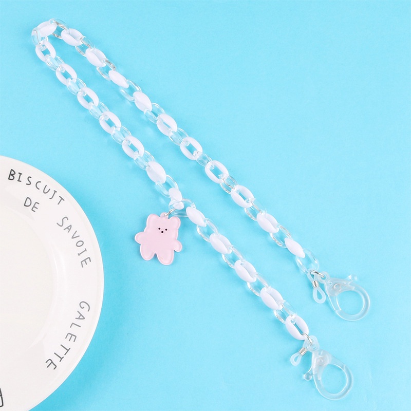 Dây đeo mắt kính họa tiết hoạt hình nhiều màu sắc phong cách Hàn Quốc cho nữ