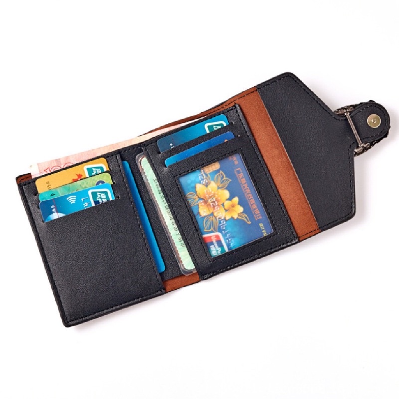 VÍ NỮ MINI CẦM TAY NGẮN ĐẦU RỒNG