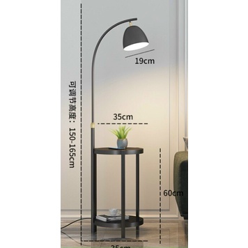 Ảnh thật - Đèn cây đứng cao cấp, tặng bóng led 3 màu, BH 2năm; đèn cây góc sofa cao cấp trang trí