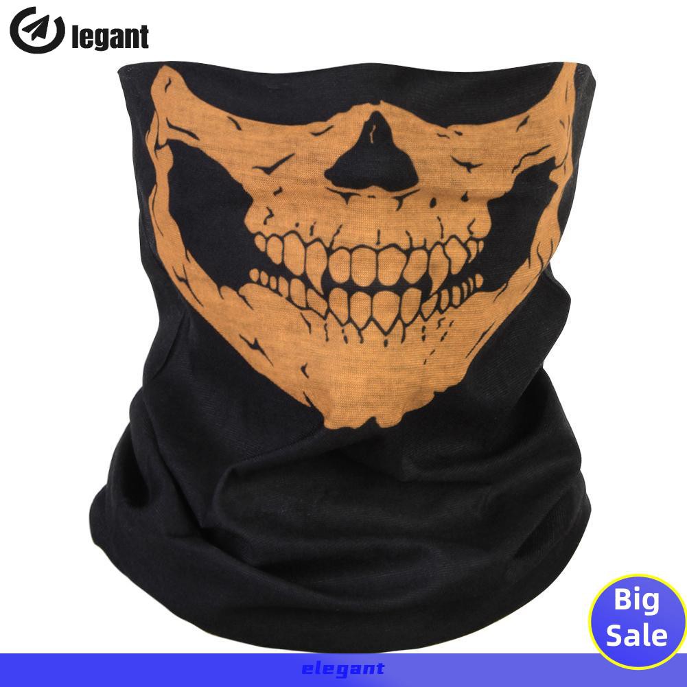 (Hàng Mới Về) Khẩu Trang Nửa Mặt Đa Năng Hình Đầu Lâu Thanh Lịch | BigBuy360 - bigbuy360.vn