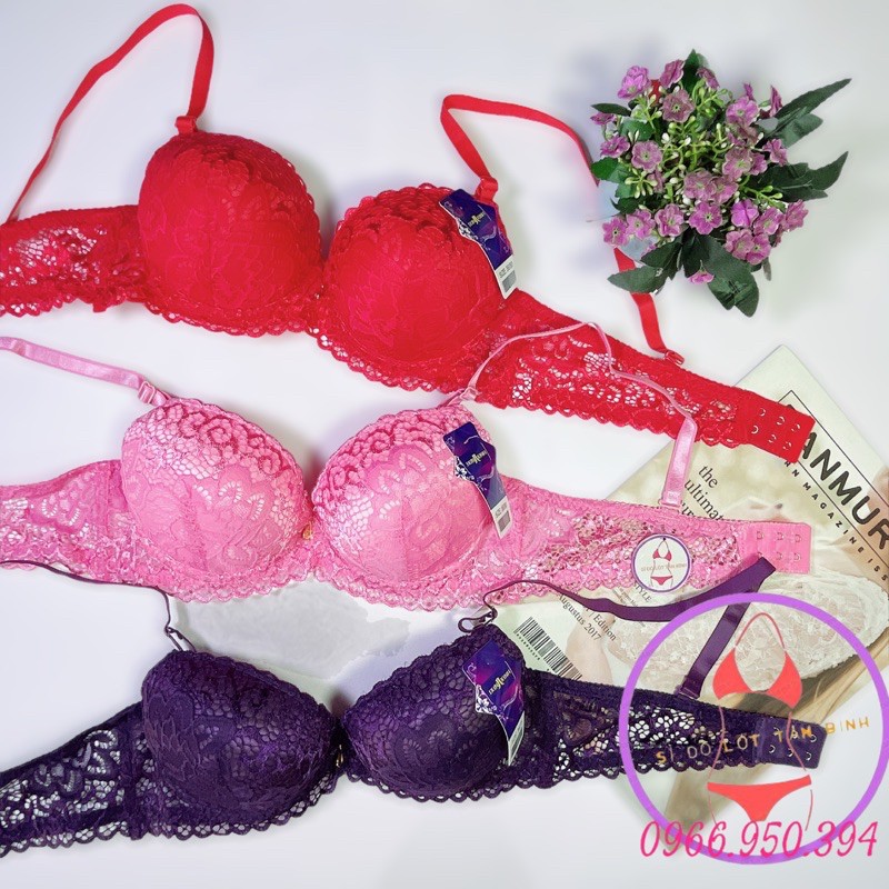 ÁO LÓT ÁO NGỰC NÂNG NGỰC,DÂY ĐUÔI REN MS738 | BigBuy360 - bigbuy360.vn