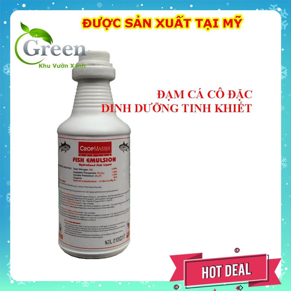 Phân bón lá Phú Hào FISH EMULSION đạm cá cô đặc - chai 250ml