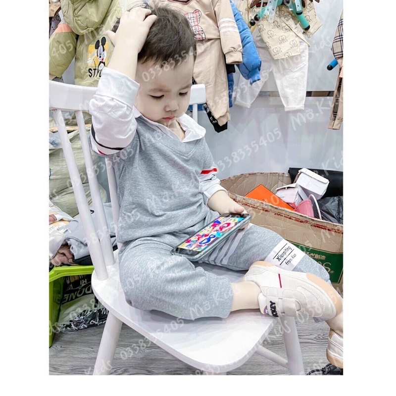 Sét bộ công tử 3 chi tiết cho bé 10-18kg