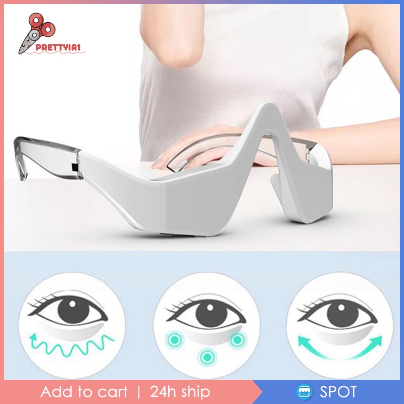 ✨Hàng sẵn sàng✨ 1 Dụng Cụ Mát Xa Mắt Giảm Mệt Mỏi Có Thể Sạc Lại Qua Cổng Usb[prettyia1]