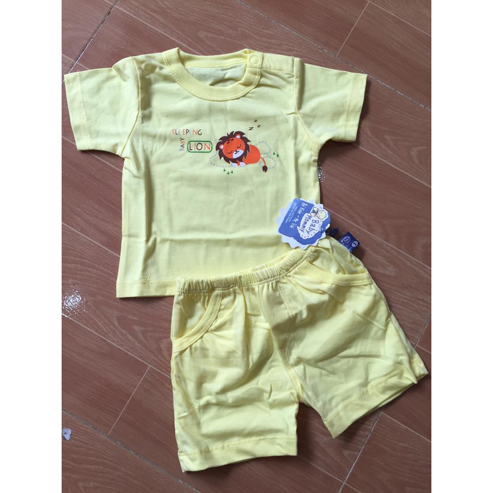 Bộ đồ ngắn babymommy cho bé sơ sinh từ 3-9 kg