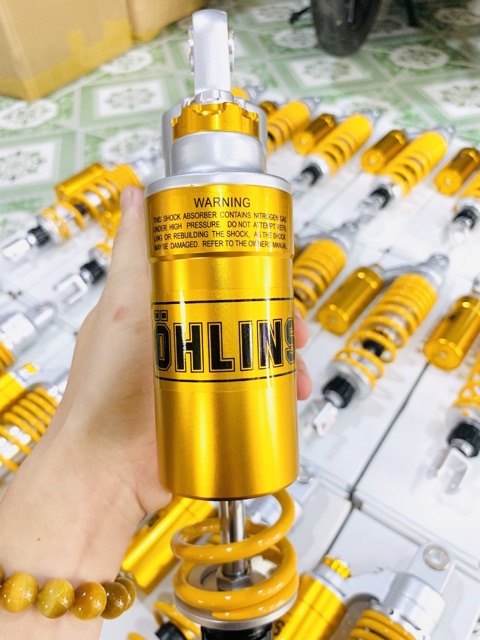 Phuộc Ohlins bình dầu trên Vario, click, sh mod, mio