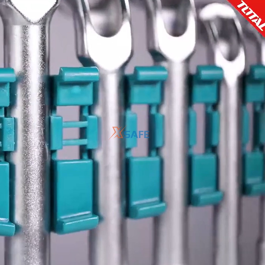 Bộ 9 chìa vặn góc L TOTAL TLASWT0901 Bộ điếu chữ L thiết kế nhỏ gọn, tay cầm vừa vặn, chìa vặn thép Cr-V chắc chắn
